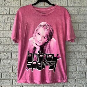 Britney Spears Graphic Short Sleeve TShirt Size Large